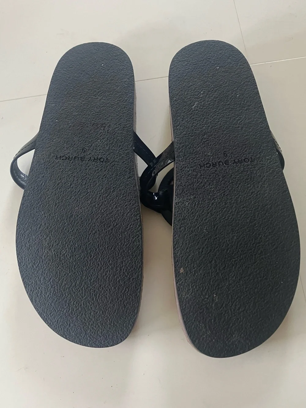 Tory Burch Miller Cloud Sandals Black 9